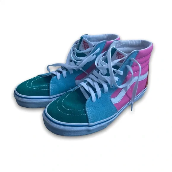 "Multi Color" Vans - Picture 1 of 4